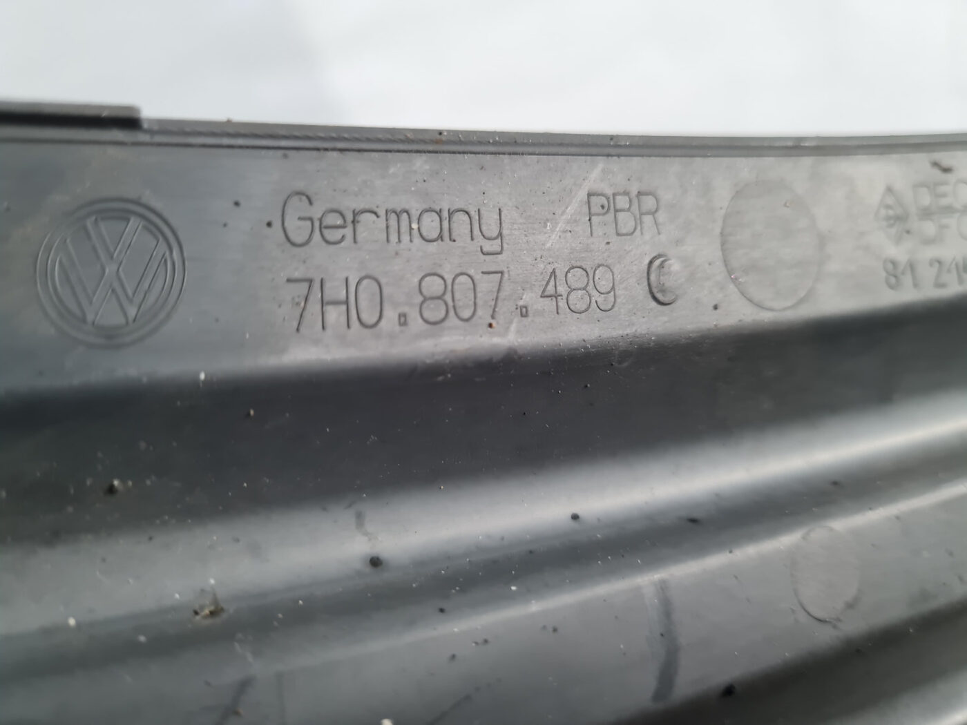 Miglas luktura reste, pa kreisi priekš VW Transporter Caravelle T5