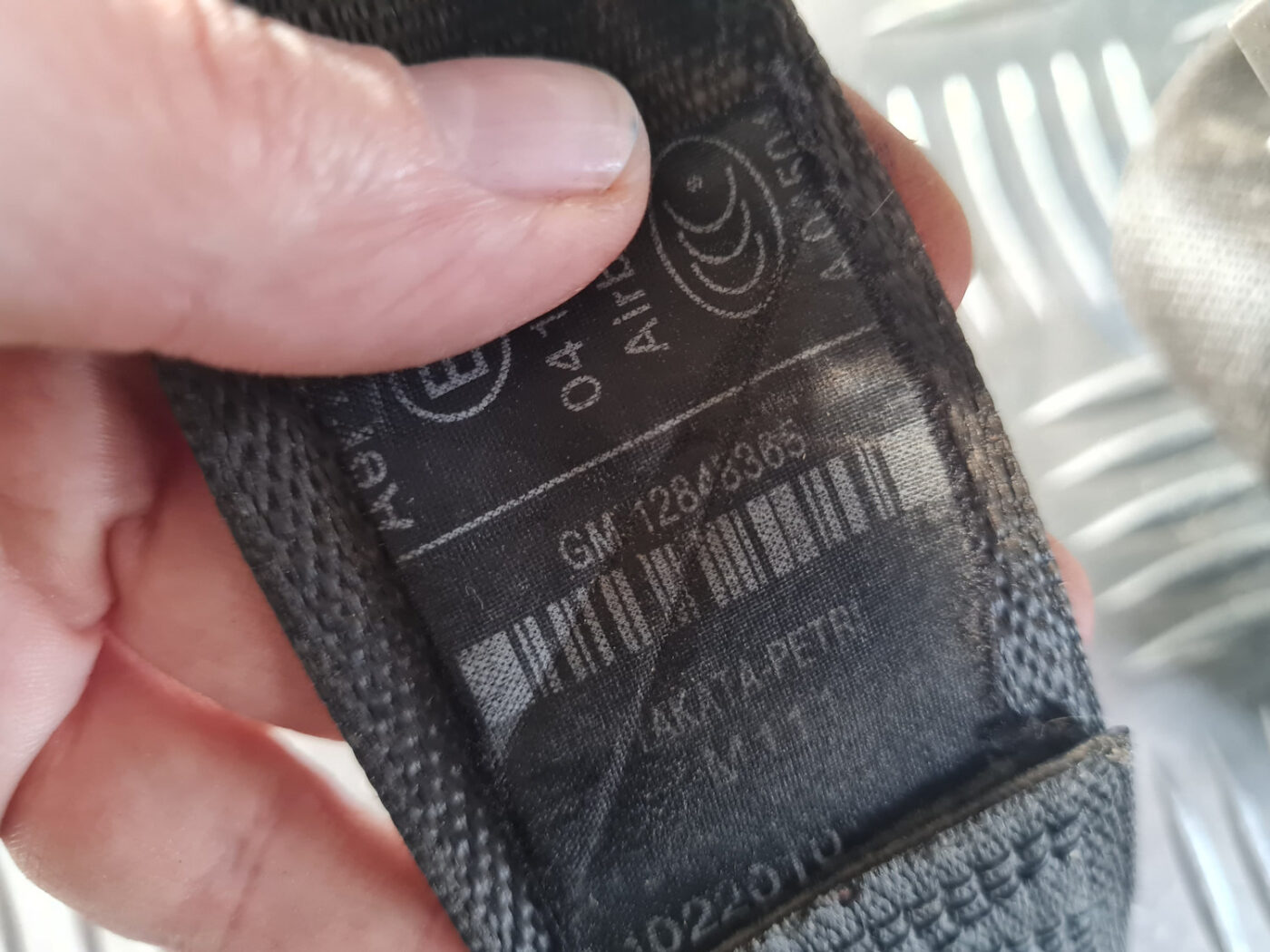 Priekšējā kreisā drošības josta priekš OPEL INSIGNIA 2010