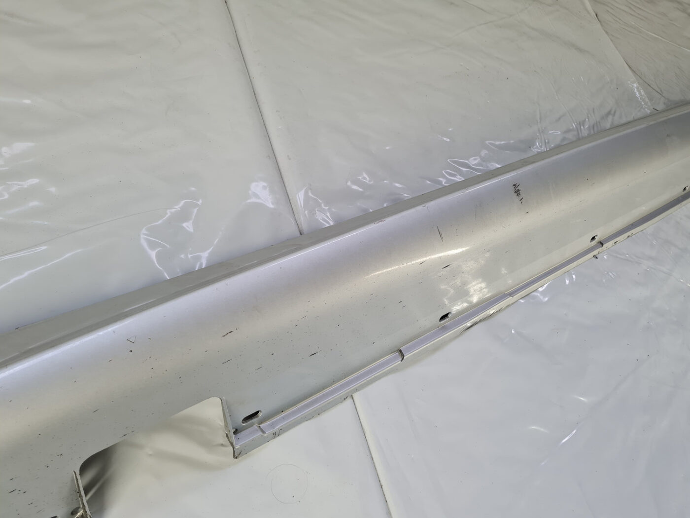 Ārēja sliekšņa kreisa uzlika priekš BMW 530D E61 2006 TOURING TITANSILVER 16 Ārēja sliekšņa kreisa uzlika priekš BMW 530D E61 2006 TOURING TITANSILVER