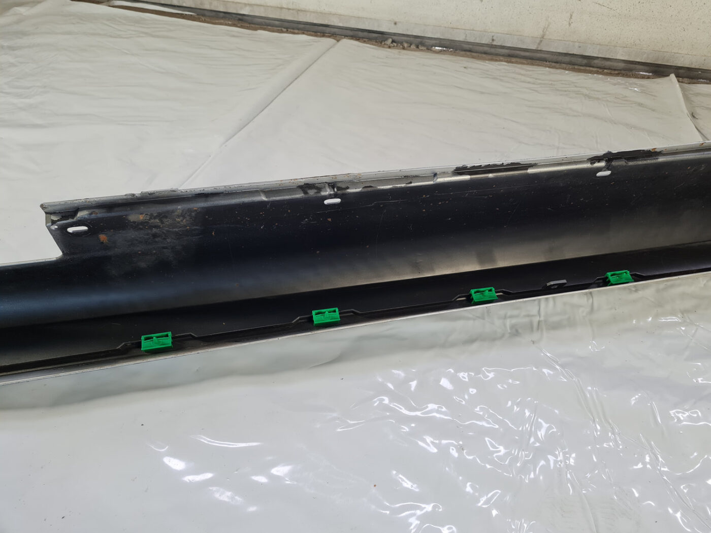 Ārēja sliekšņa kreisa uzlika priekš BMW 530D E61 2006 TOURING TITANSILVER 8 Ārēja sliekšņa kreisa uzlika priekš BMW 530D E61 2006 TOURING TITANSILVER