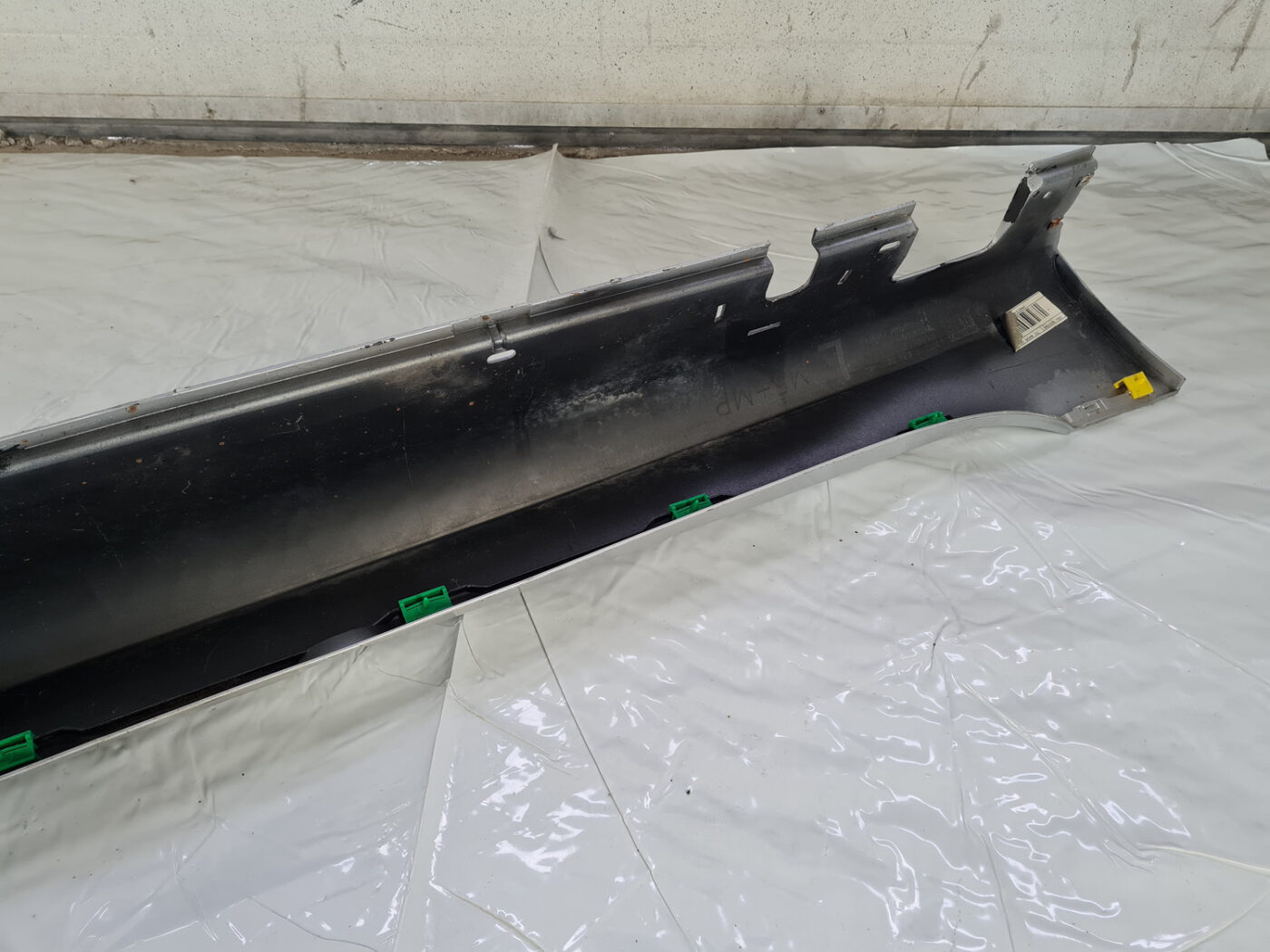 Ārēja sliekšņa kreisa uzlika priekš BMW 530D E61 2006 TOURING TITANSILVER 7 Ārēja sliekšņa kreisa uzlika priekš BMW 530D E61 2006 TOURING TITANSILVER