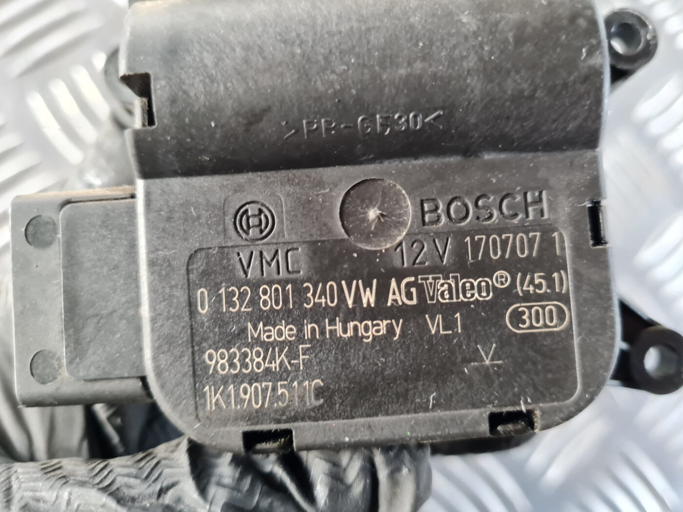 Apsildes sistēmas aktuators priekš ŠKODA OCTAVIA 2007