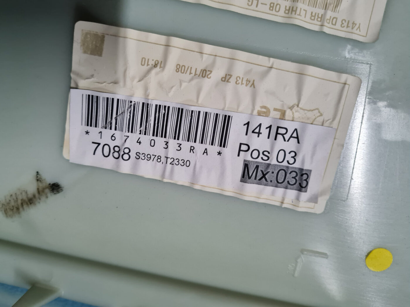 Aizmugurējo labo durvju apdare priekš VOLVO XC 60 2009 5 Aizmugurējo labo durvju apdare priekš VOLVO XC 60 2009