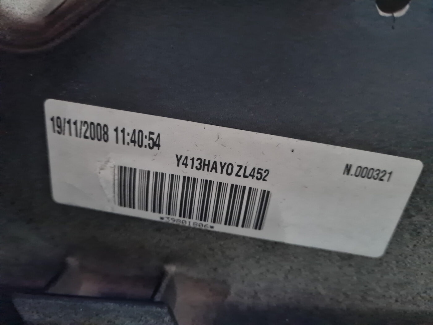 Bagāžnieka vāks priekš VOLVO XC 60 2009 6 Bagāžnieka vāks priekš VOLVO XC 60 2009