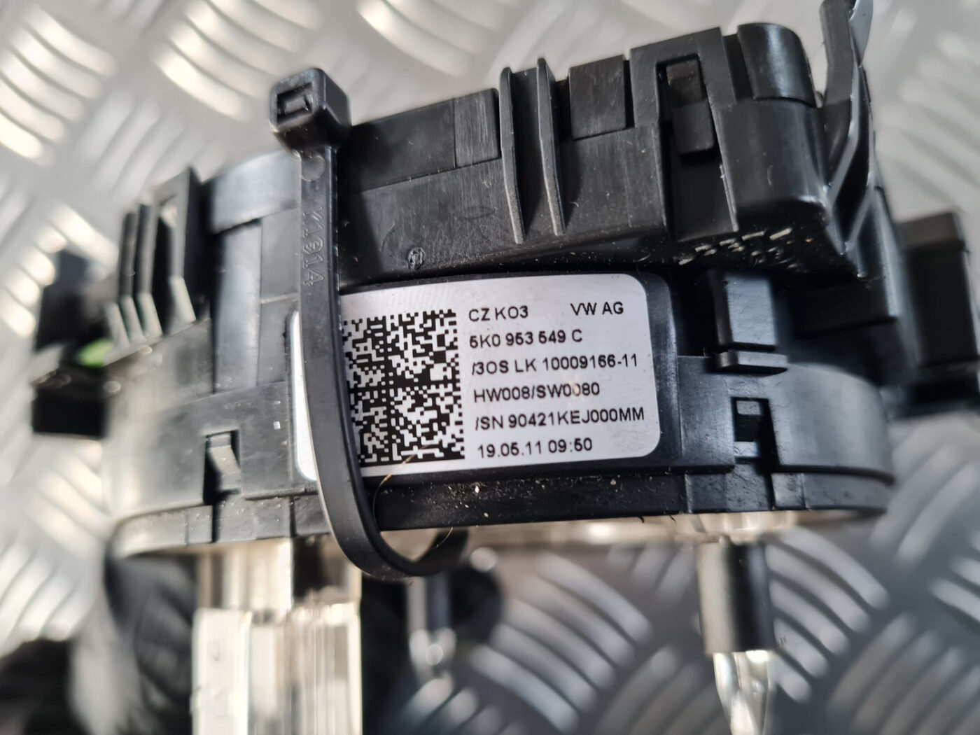 Drošības spilvena slīdgredzens priekš VW GOLF 6 2011