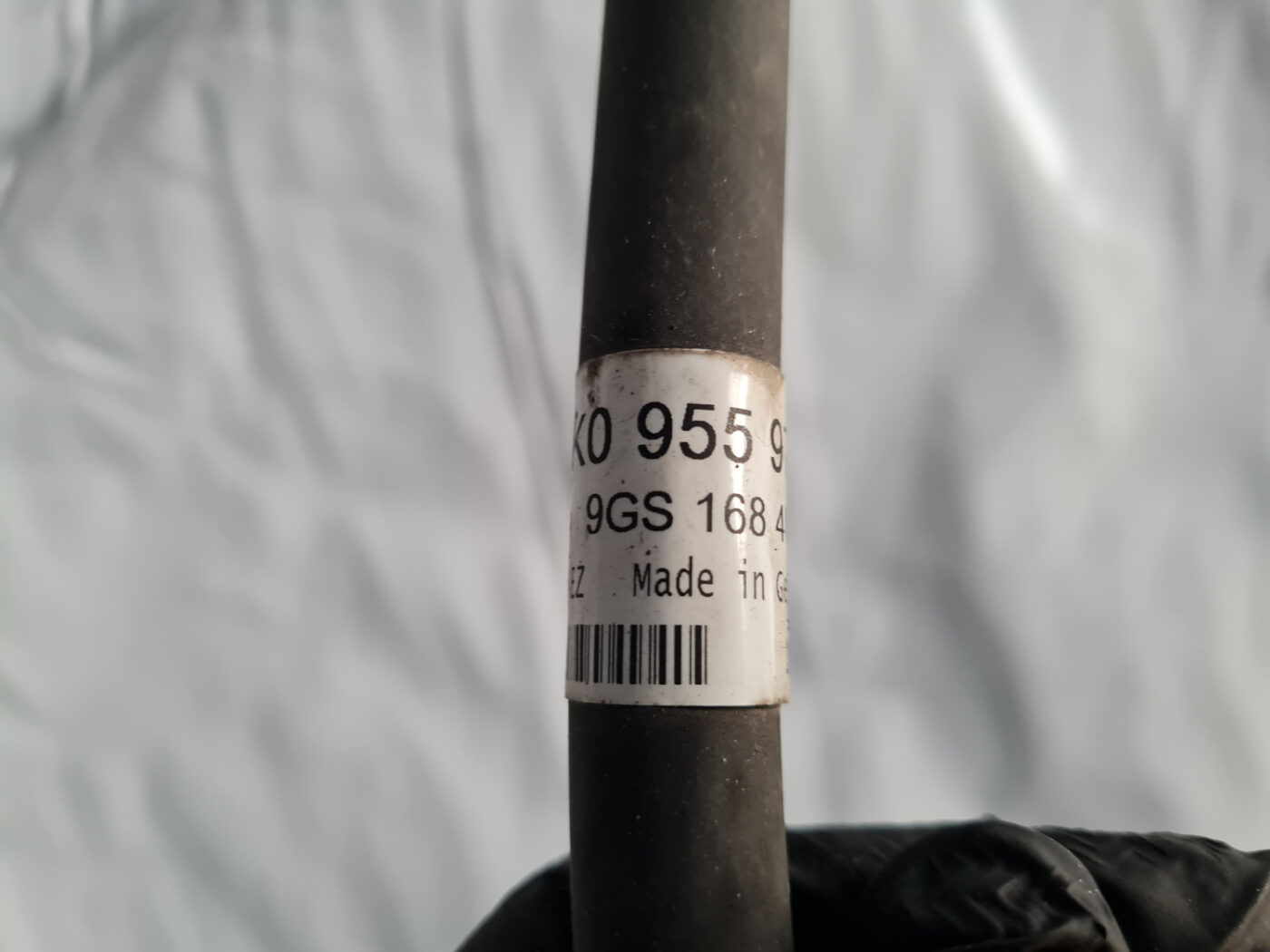 Lukturu mazgātāja sprauslas šļūtene priekš VW GOLF 6 2011 4 Lukturu mazgātāja sprauslas šļūtene priekš VW GOLF 6 2011