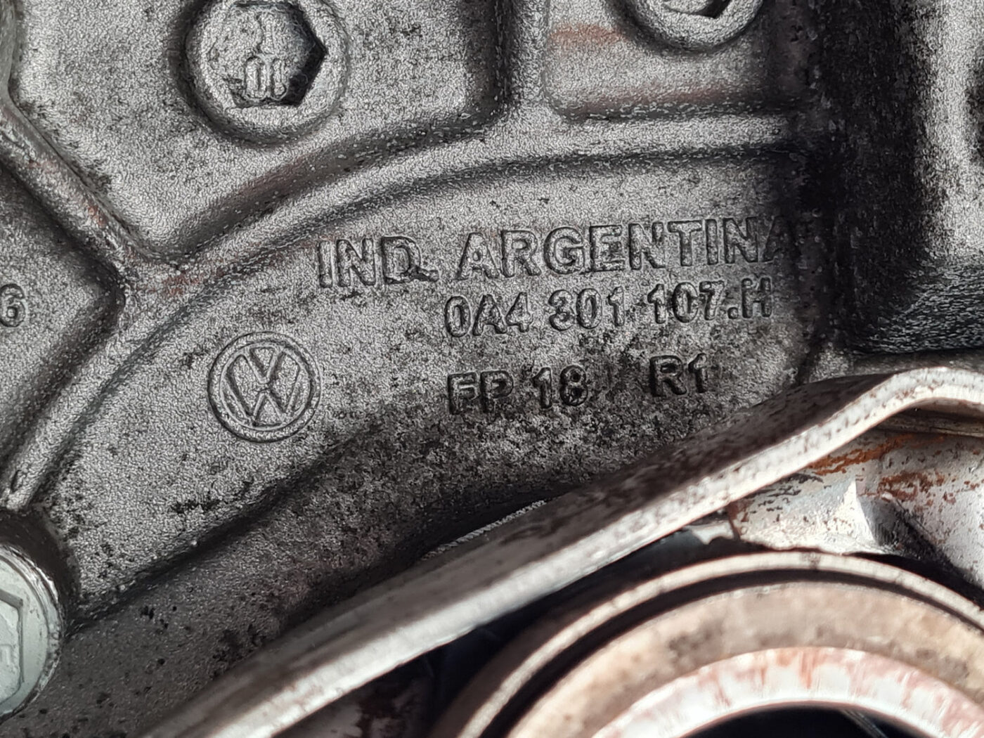 Mehāniska pārnesumkārba priekš VW GOLF 6 2011